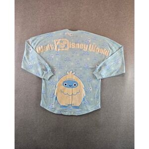 Disney Spirit Jersey Yeti Expedition Everest Adult S Blue Puff Print Oversized